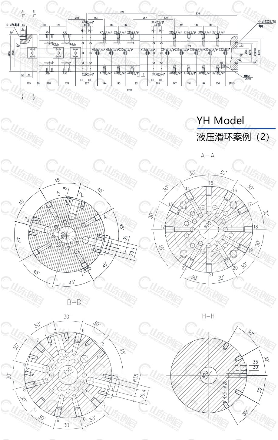盾構(gòu)機用液壓滑環(huán)